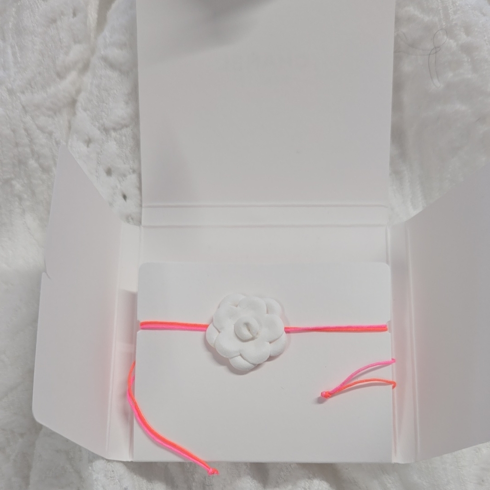 The bracelet is a part of Chanel's Camélia collection.